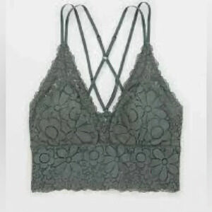 Aerie far out laced padded bralette